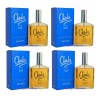 Revlon Pack of 4 Pc REVLON CHARLIE BLUE by Revlon Perfume 3.4 Oz EDT Spray New in Box