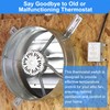 2 Pack Attic Fan Thermostat Control for Power Attic Ventilators