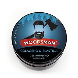 Woodsman - Gel Facial Antiedad Con Colgeno Y Elastina  Revitaliza  Hidrata  Tonifica Rostro (75 gr) - Producto Original de Alta Calidad, Entrega Rápid