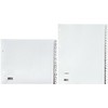 Q-Connect KF01843 Index A4 Extra Width 24 Sheets Polypropylene without
