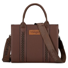 Wrangler Montana West Tote Bag for Women Top Handle Handbags Satchel Bag Shoulder Bag Crossbody Purse for Women with Crossbody Strap WG70-8120DCF