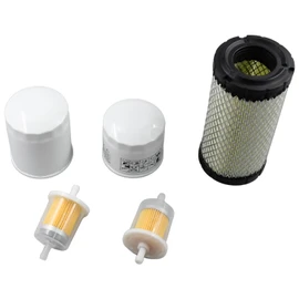 Filter Kit for Kubota B BX Z D Series BX24 BX25 Tractors Rep for Kubota Oil Filter HH150-32094 70000-15241 HHK20-36990 Air Filter K1211-82320 K2581-82311 6A10082630 Fuel Filter 12581-43012 12581-43010