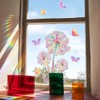 Dandelion Window Stickers Prism Window Sticker Suncatcher Sticker Bird Protection