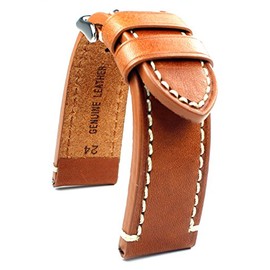 24mm Catalonia light brown Vintage Watchstrap