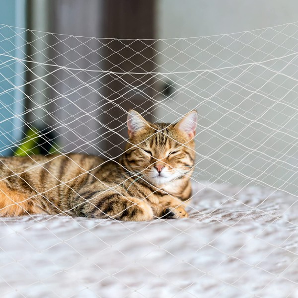 JUMXSRLE Cat Netting, Cat Balcony Net, Cat Balcony Fence for