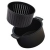 Banu Microwave Rice and Pasta Cooker Steamer with Strainer -