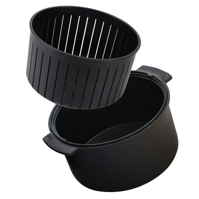 Banu Microwave Rice and Pasta Cooker Steamer with Strainer -