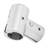 Stainless Steel Tee Split Connector 3 Way Tube Connecting Pipe