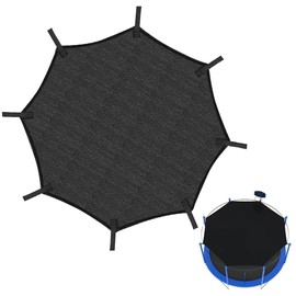 YANGUN Trampoline Sun Protection Cover 305 cm, Trampoline Canopy Cover for 8 Poles, Trampoline, Sun Protection Net for Patio, Playground, Outdoor