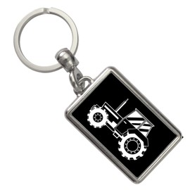 Tractor Keyring Village Simple Pendant for Key Chain Quick Recognition of Keys Jewellery for Key Ring, multicoloured