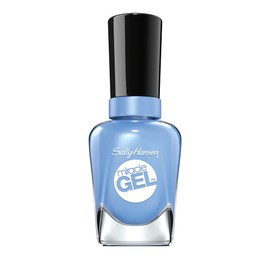 Sally Hansen Miracle Gel™, Sugar Fix, Long Lasting, Gel-Like Formula, No UV Lamp Needed, Blue Nail Polish