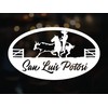 San Luis Potosí Mexico Decal Sticker Coleadero Charreada Rodeo Vinyl