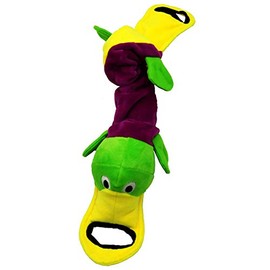 Tender-Tuffs Platypus Tug Plush Dog Toy - Squeaky and Interactive Tug-of-War Dog Toy for Small to Large Dogs