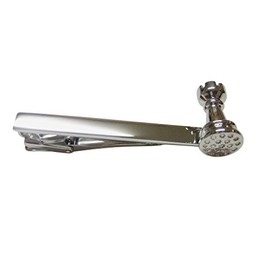 Rook Chess Piece Pendant Square Tie Clip