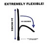 Vacuum & Central Vacuum Flexible 24" Crevice Tool - Under