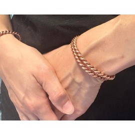 Copper Tensor Ring Bracelet - or Spiritual Well-being and Balance