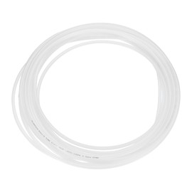 HARFINGTON Pneumatic Air Line Tubing 6mm OD x 4mm ID 10 Meters(32.8 FT) Air Compressor Nylon Tubes Polyamide Air Tubing Hose Tube for Air Compressor Water Fluid Transfer, Clear