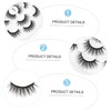 Baluue False Eyelashes of Dense Faux Lashes for Everyday and