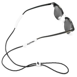 Pilotfish Leather Sunglasses Strap - Glasses Retainer Cord for Men or Women, Secure Chain Eyeglass or Sunglass Holder (The Pilotfish)