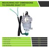 8750 Carburetor for Harbor Freight Predator 69671 68530 68525 69672