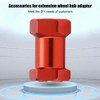 4PCS 20mm Extension Connector 12mm Wheel Hub Hex Drive Aluminium