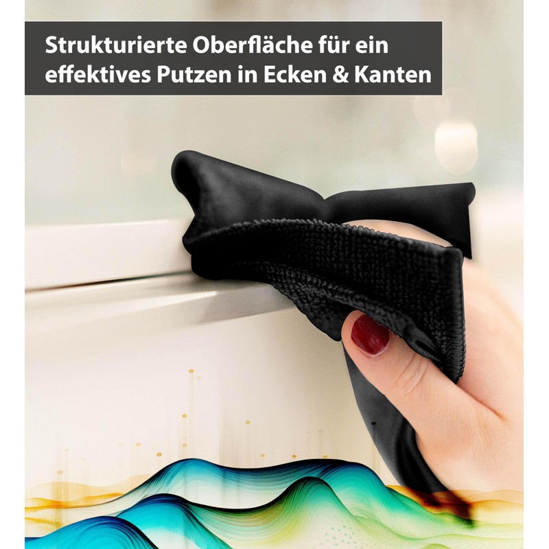 Kemes Cleaning Cloths, Microfibre Cloths, Cleaning Cloths Set of 12
