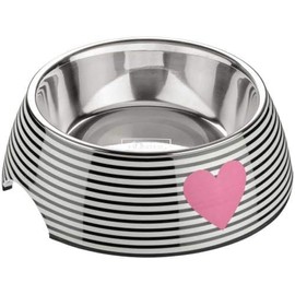 HUNTER BIRI Melamin-Napf, mit Edelstahlnapf, 350 ml