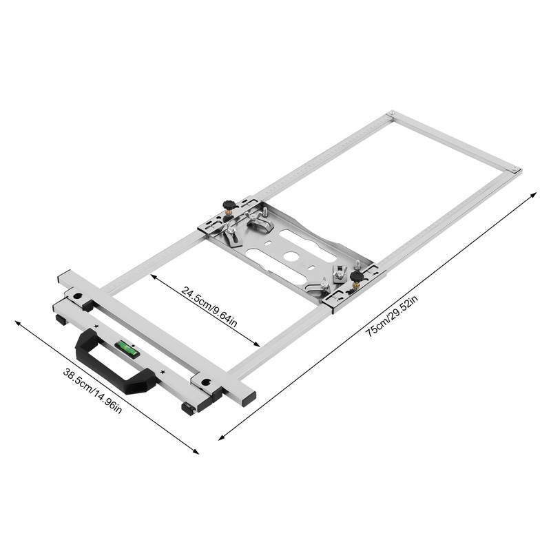 Edge Guide Positioning Cutting Board Tool,Wood Modified Positioning Frame Tool,Electricity