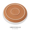 Sheffield Home Stoneware Flat Pasta Bowls, Set of 4 Stylish