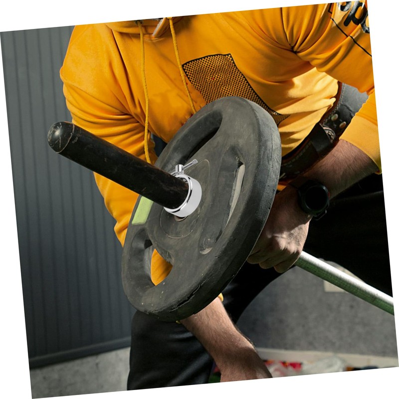 Mipcase Professional Barbell Clamp Wear Resistant Weight Clip Portable Barbell