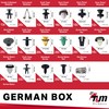 T&M Technics® Complete Set of Plastic Car Clips - Pack