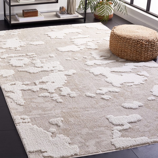 SAFAVIEH Trends Collection Accent Rug - 3' x 5', Beige
