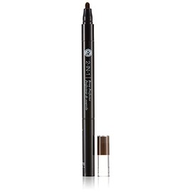 Absolute New York 2-in-1 Brow Perfecter, Dual-Ended Eyebrow Tool, Pencil and Pomade (AEBD02 Dark Brunette)