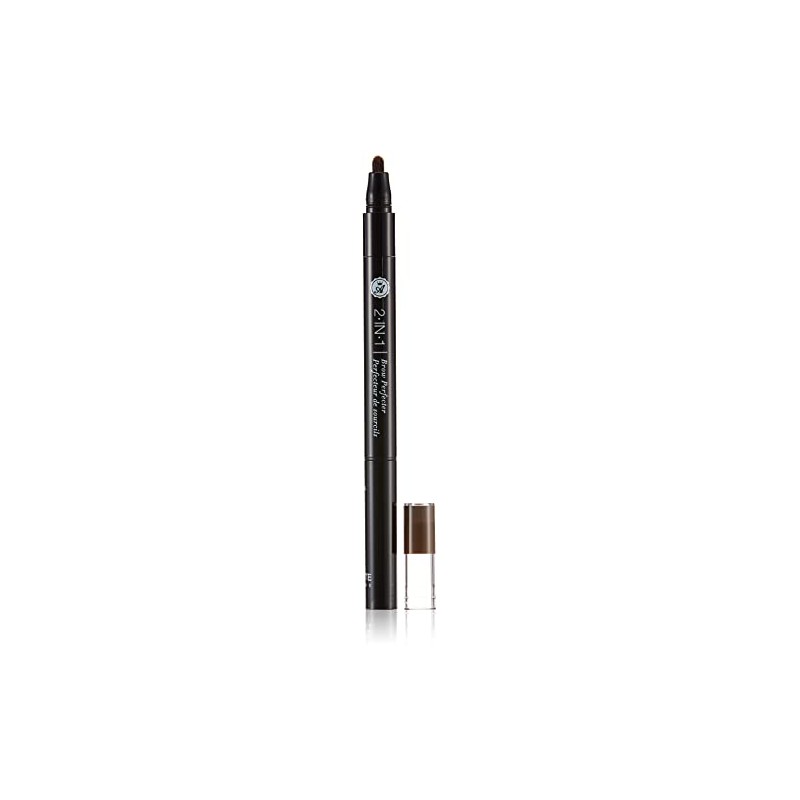 Absolute New York 2-in-1 Brow Perfecter, Dual-Ended Eyebrow Tool, Pencil