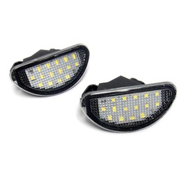 RZG 2x LED Licence Number Plate Light White Canbus For 2005-2014 Aygo MK I