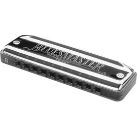 Suzuki Diatonic Harmonica Bluesmaster MR-250 - key of F, Silver