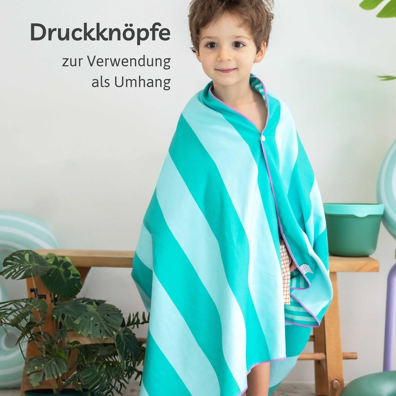 Quut Beach / Pool Towel for Kids with Game -