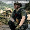 OneTigris Radio Holster for BaoFeng UV-5R BF-F8HP Nylon MOLLE Pouch