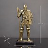 Will Art Museum Knight Statue-A (dorado)