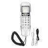 KXT888CID Mini Wall Telephone Hotel Wired Desktop Wall Phone for