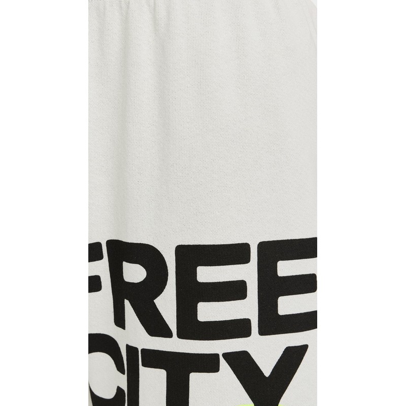 FREECITY Women's Sweats, Stardust, Green, L