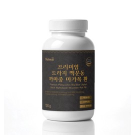 Unidream Mall seasonal health food Salmushi Premium Bellflower Maekmundong Kamajung Mountain Ash Pills 100g / 살므시 프리미엄 도라지 맥문동 까마중 마가목 환 100g