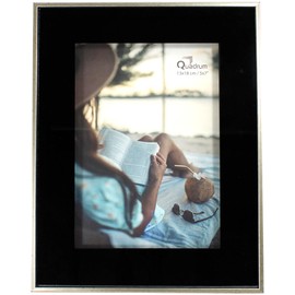 IZY | Portarretrato Liso 5x7, Marco Elegante y de Alta Calidad, Negro
