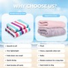 Exclusivo Mezcla 2 Pack Microfiber Quick Dry Oversized Beach Pool