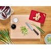 WÜSTHOF Gourmet 5" Hollow Edge Santoku Knife, Black