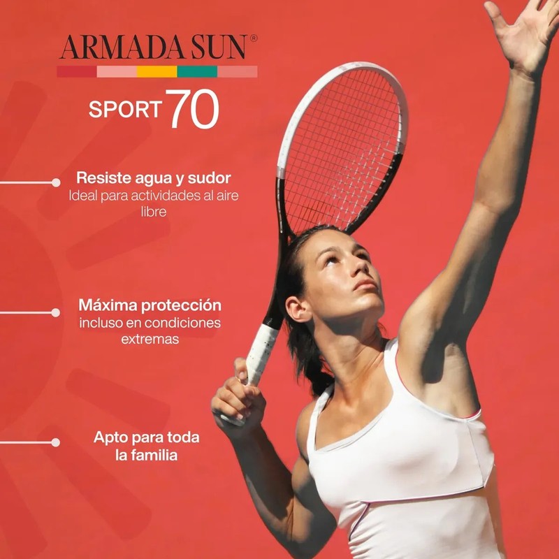Armada Sun Sport 70 Protector Solar SPF 50 185g