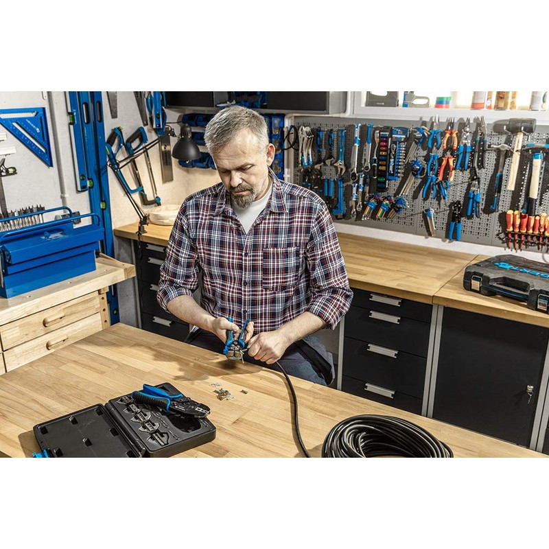 Högert Technik, HT1P182 Automatic Wire Stripper 210mm 0.05-10.0mm2