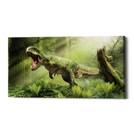 Epic Graffiti 'Giganotosaurus' Canvas Wall Art, 20"x40"