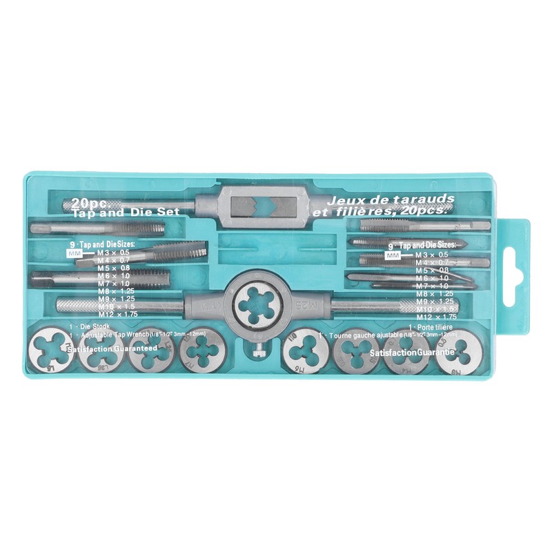 Metric Tap and Die Set Exquisite CNC Process Heat Treatment