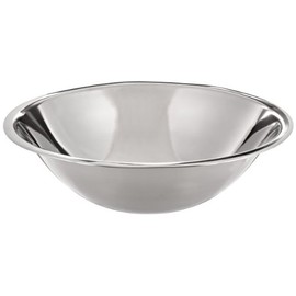 Adcraft SBL-13D 9-1/2 qt Capacity, 16" OD x 5" Depth, Stainless Steel Mixing Bowl with Mirror Finish